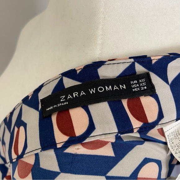 Zara Geometric Pattern Skirt - Picture 4 of 4